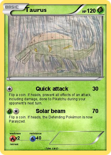 Pokemon Taurus