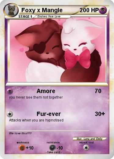 Pokemon Foxy x Mangle