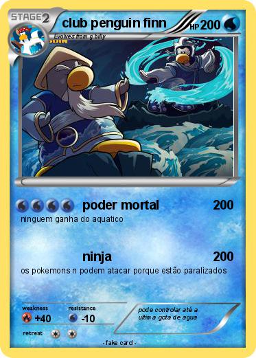 Pokemon club penguin finn