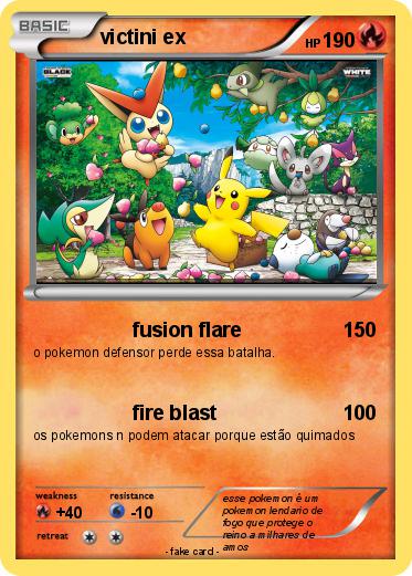 Pokemon victini ex