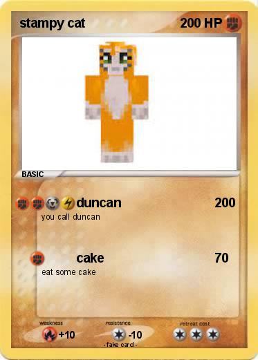 Pokemon stampy cat