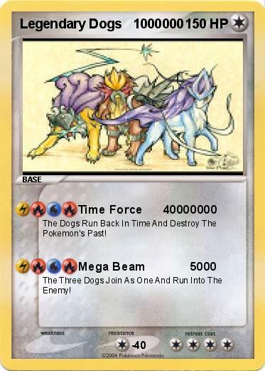 Pokemon Legendary Dogs   1000000