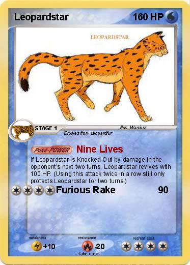 Pokemon Leopardstar