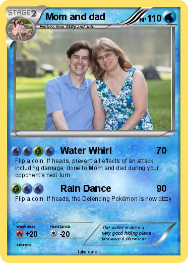 Pokemon Mom and dad