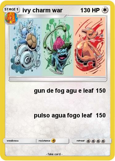 Pokemon ivy charm war