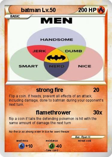 Pokemon batman Lv.50