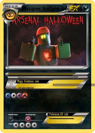 Pokemon super hallow boi