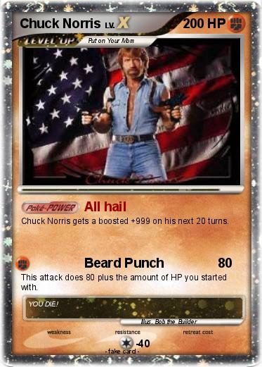Pokemon Chuck Norris