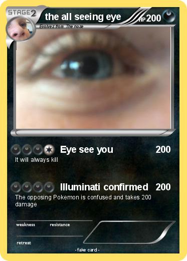 Pokemon the all seeing eye