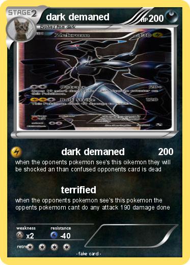 Pokemon dark demaned