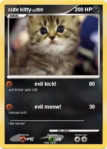 Pokemon cute kitty