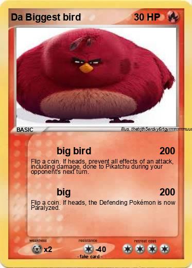 Pokemon Da Biggest bird