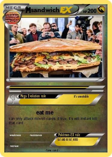 Pokemon sandwich
