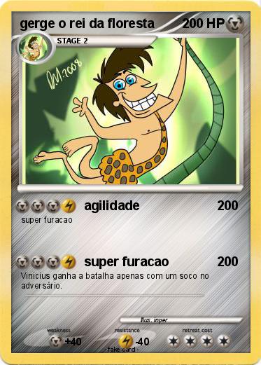 Pokemon gerge o rei da floresta