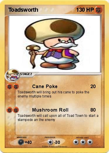Pokemon Toadsworth