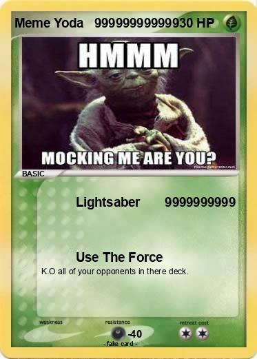 Pokemon Meme Yoda   999999999999