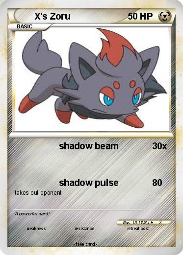 Pokemon X's Zoru