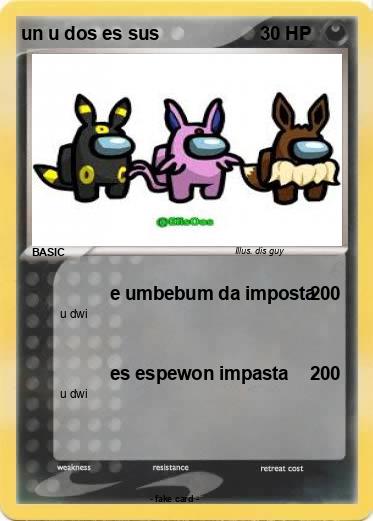 Pokemon un u dos es sus