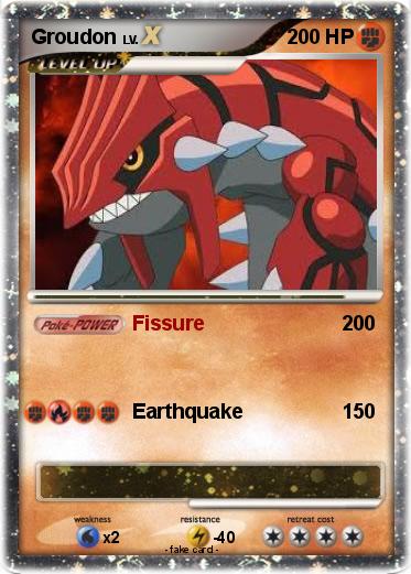 Pokemon Groudon