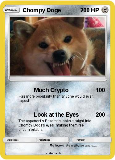 Pokemon Chompy Doge