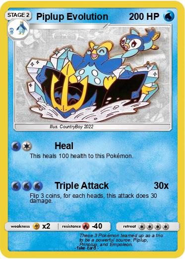 Pokemon Piplup Evolution