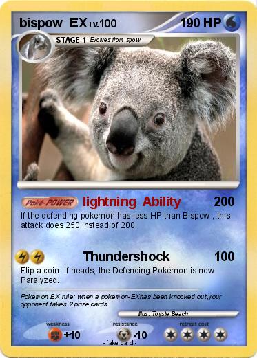 Pokemon bispow  EX