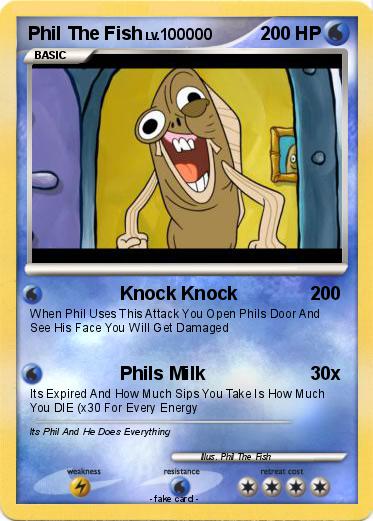 Pokemon Phil The Fish