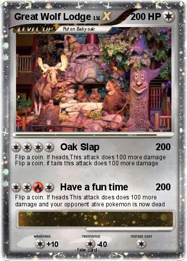 Pokemon Great Wolf Lodge