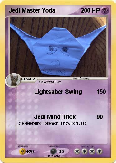 Pokemon Jedi Master Yoda