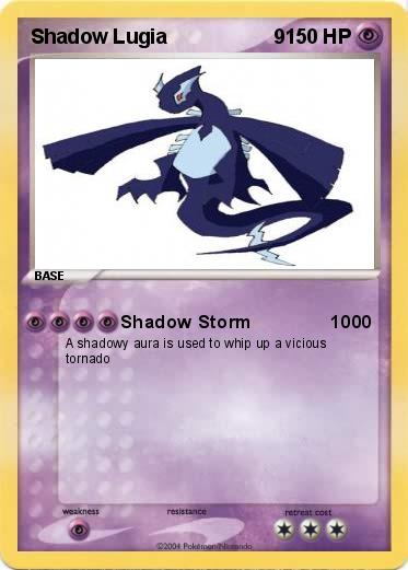 Pokemon Shadow Lugia                   9