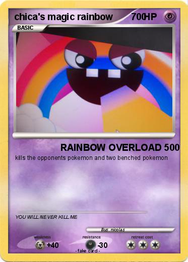 Pokemon chica's magic rainbow           0
