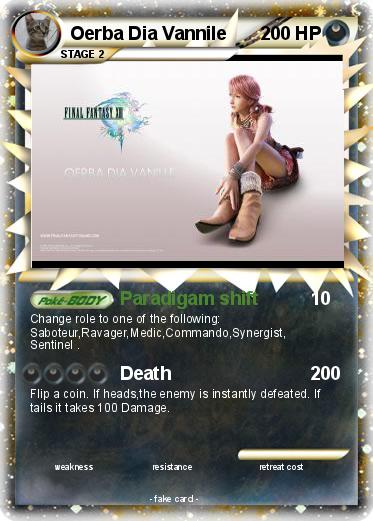 Pokemon Oerba Dia Vannile