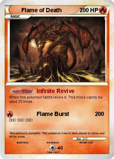 Pokemon Flame of Death
