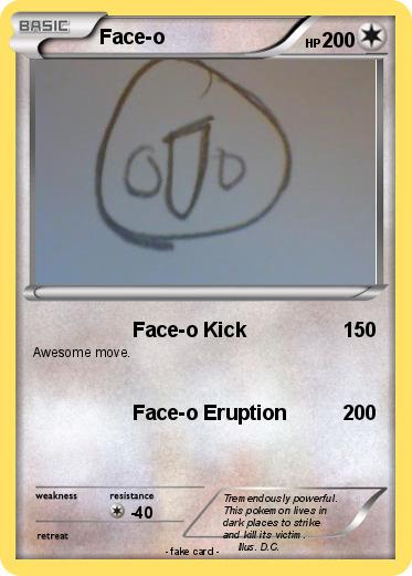 Pokemon Face-o