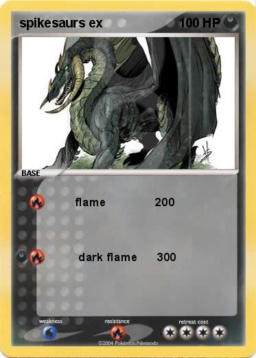 Pokemon spikesaurs ex