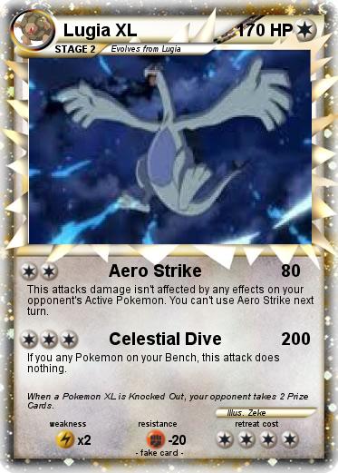 Pokemon Lugia XL
