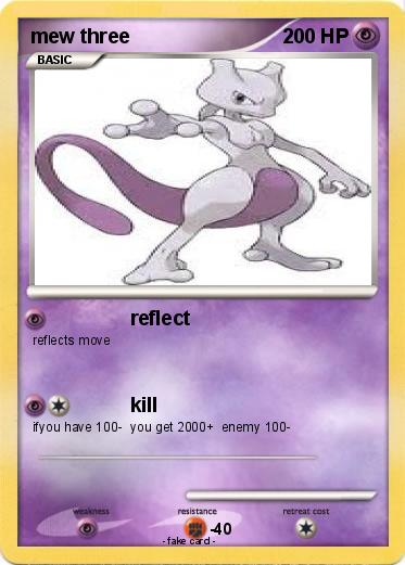 Pokemon mew three