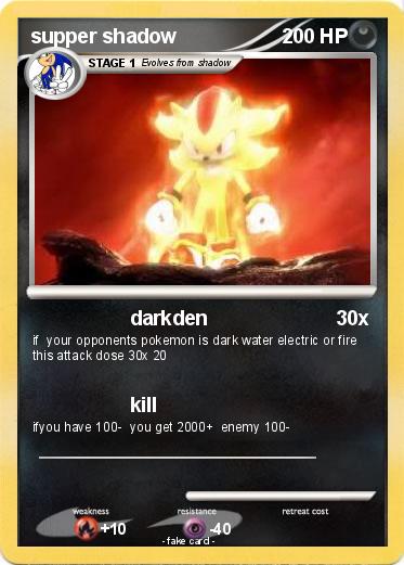 Pokemon supper shadow