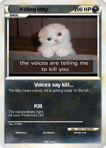 Pokemon Killing kitty