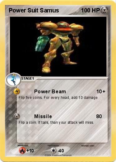 Pokemon Power Suit Samus