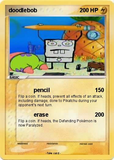 Pokemon doodlebob