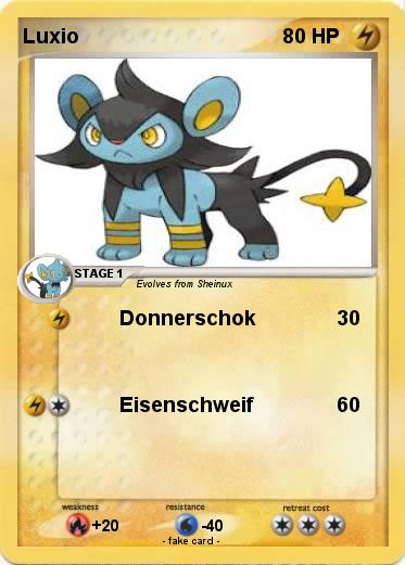 Pokemon Luxio