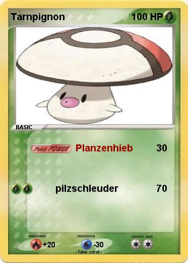 Pokemon Tarnpignon