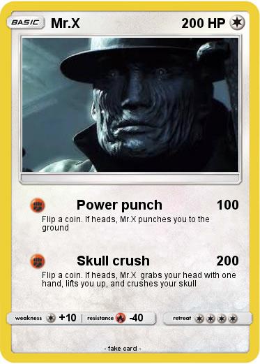Pokemon Mr.X