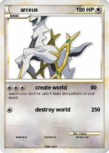 Pokemon arceus