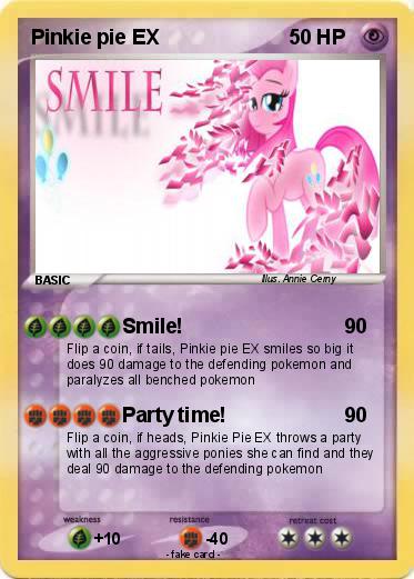 Pokemon Pinkie pie EX