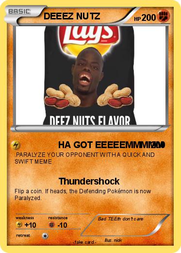 Pokemon DEEEZ NUTZ