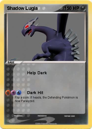 Pokemon Shadow Lugia