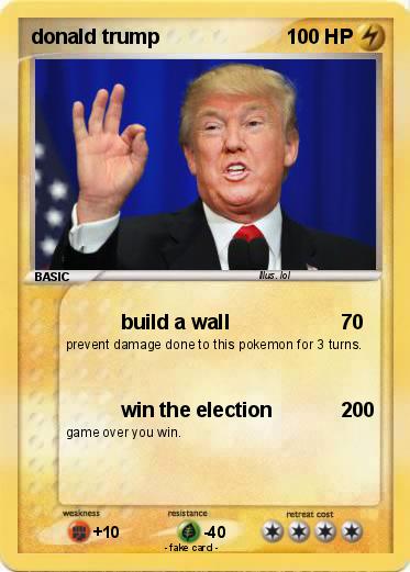 Pokemon donald trump