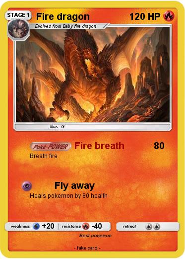 Pokemon Fire dragon
